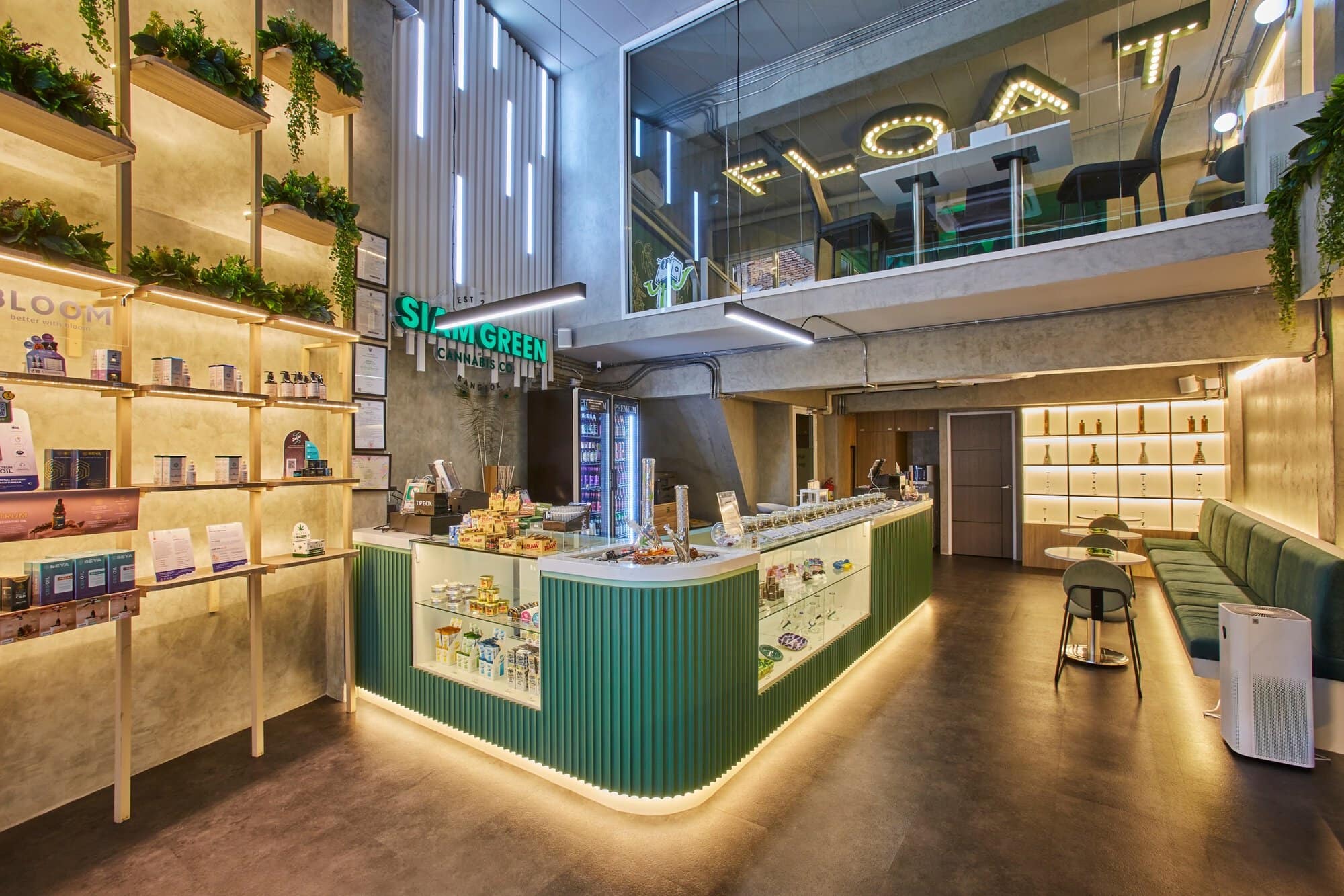 Siam Green Nana dispensary interior